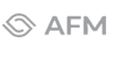Logo van het AFM